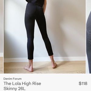 Aritzia, Denim Forum- Lola Skinny Jeans